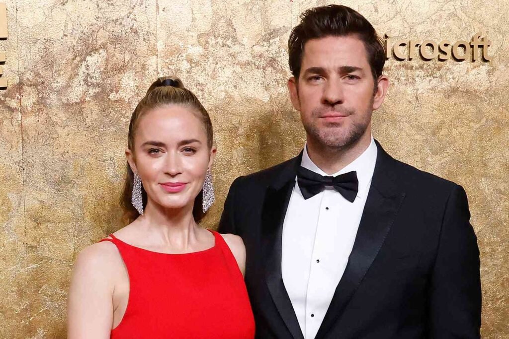 emily blunt e john krasisnky o mais sexy do mundo 2024